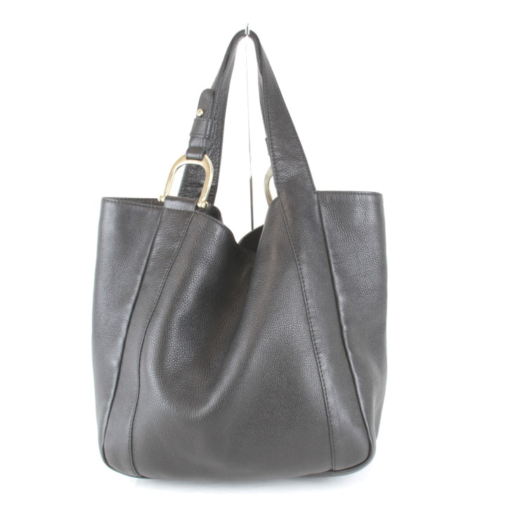 『USED』 
GUCCI グッチ 
 257051・502752 トートバッグ 
レザー ブラック