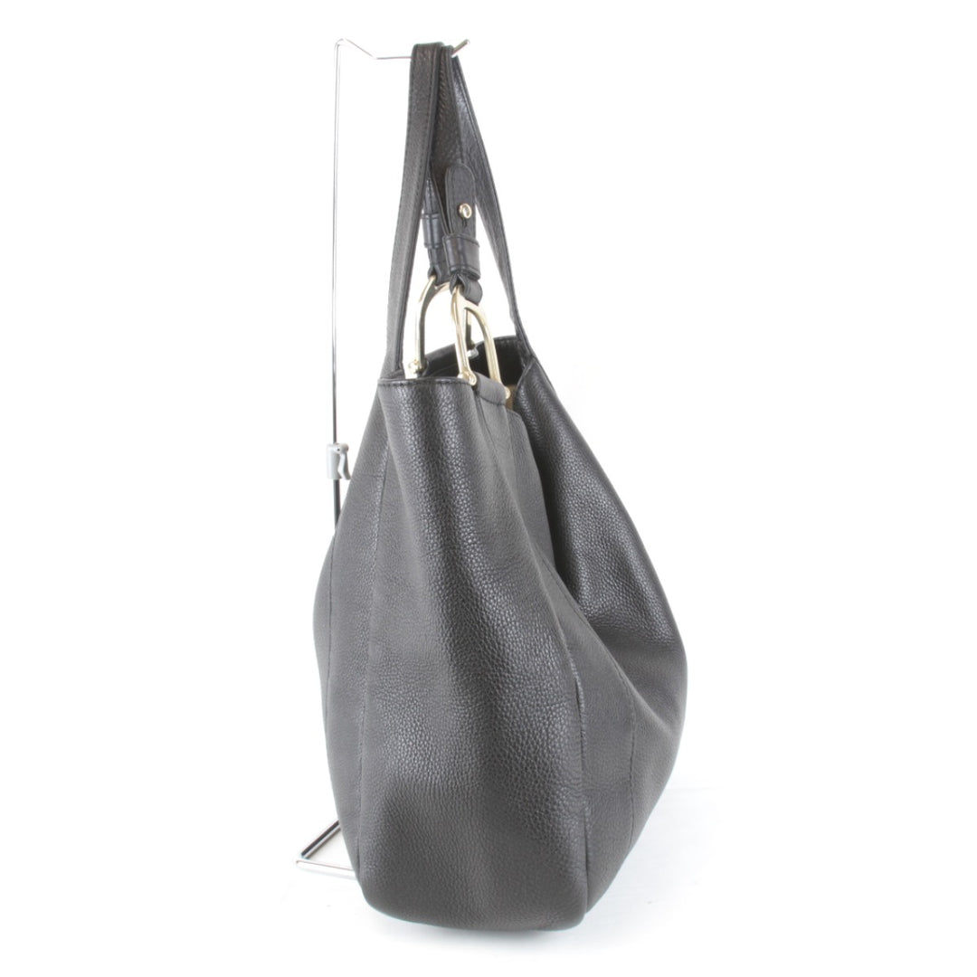『USED』 
GUCCI グッチ 
 257051・502752 トートバッグ 
レザー ブラック
