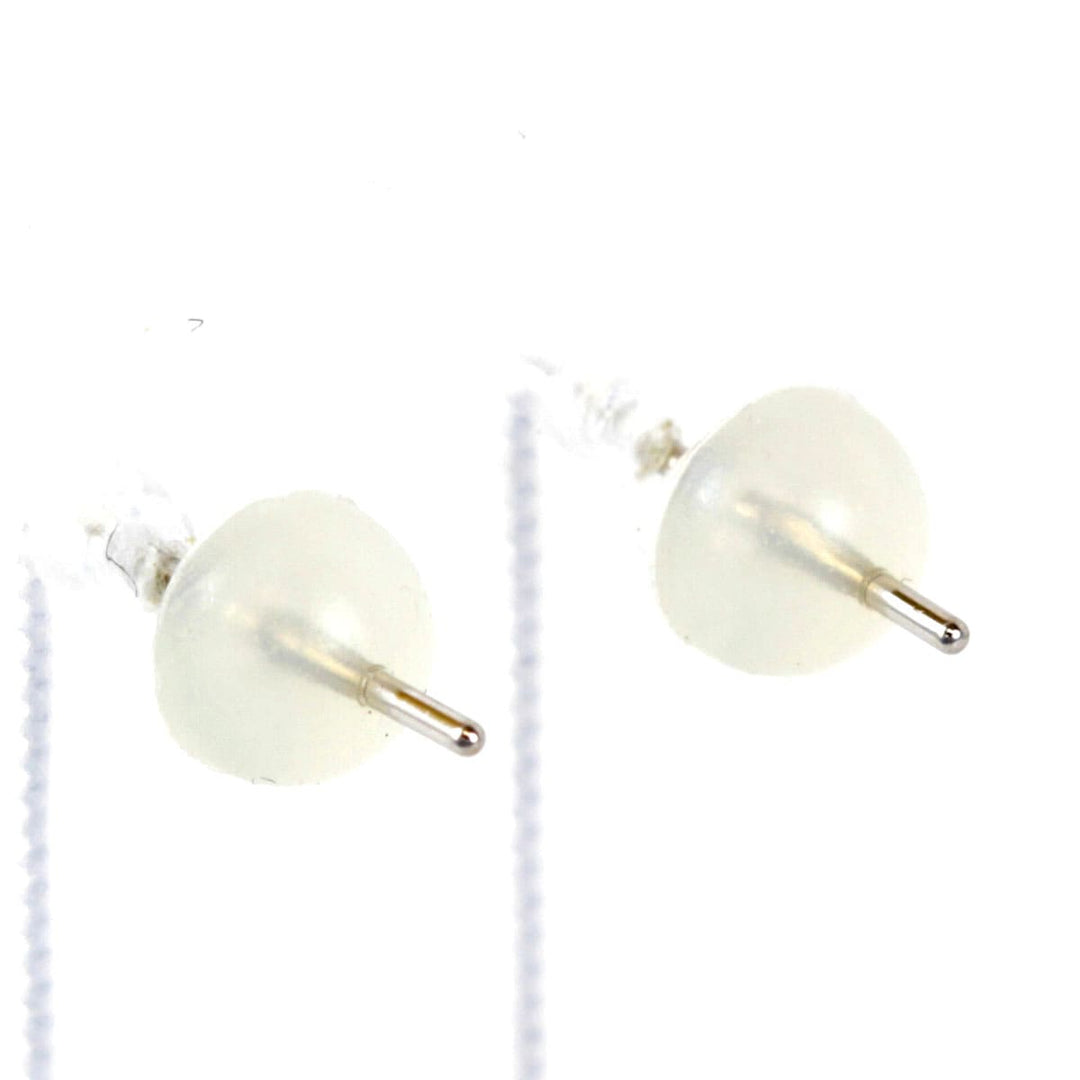 美品『USED』 K14WG/ラインストーン 
 ぶら下がりピアス ピアス
 1.0g
