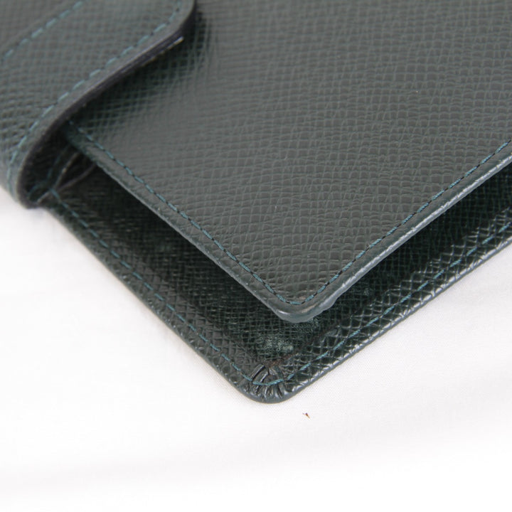 『USED』 
LOUIS VUITTON ルイ・ヴィトン 
 アジェンダPM R20406/CA0967 手帳カバー 
レザー グリーン
