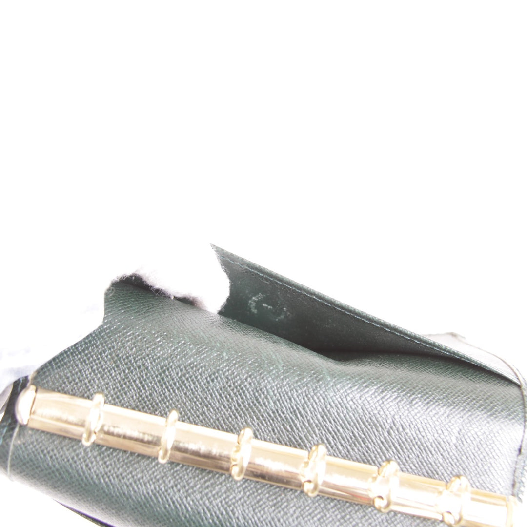 『USED』 
LOUIS VUITTON ルイ・ヴィトン 
 アジェンダPM R20406/CA0967 手帳カバー 
レザー グリーン