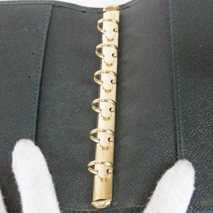 『USED』 
LOUIS VUITTON ルイ・ヴィトン 
 アジェンダPM R20406/CA0967 手帳カバー 
レザー グリーン