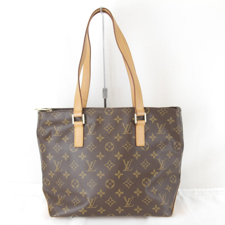 良品『USED』 
LOUIS VUITTON ルイ・ヴィトン 
 カバピアノ M51148 ハンドバッグ 
モノグラムキャンバス モノグラム オーソドックスな形 染み少なめ