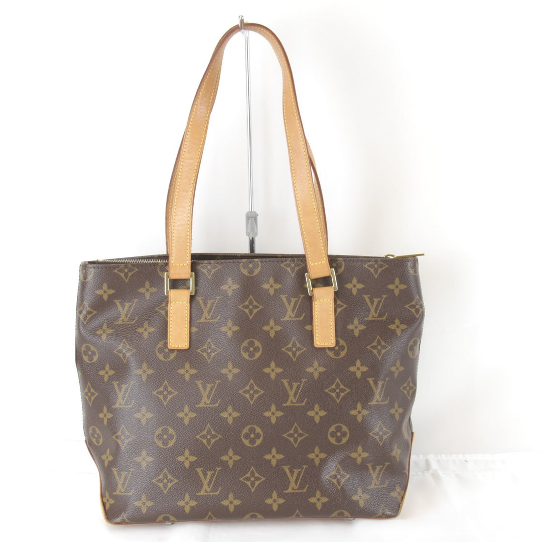 良品『USED』 
LOUIS VUITTON ルイ・ヴィトン 
 カバピアノ M51148 ハンドバッグ 
モノグラムキャンバス モノグラム オーソドックスな形 染み少なめ