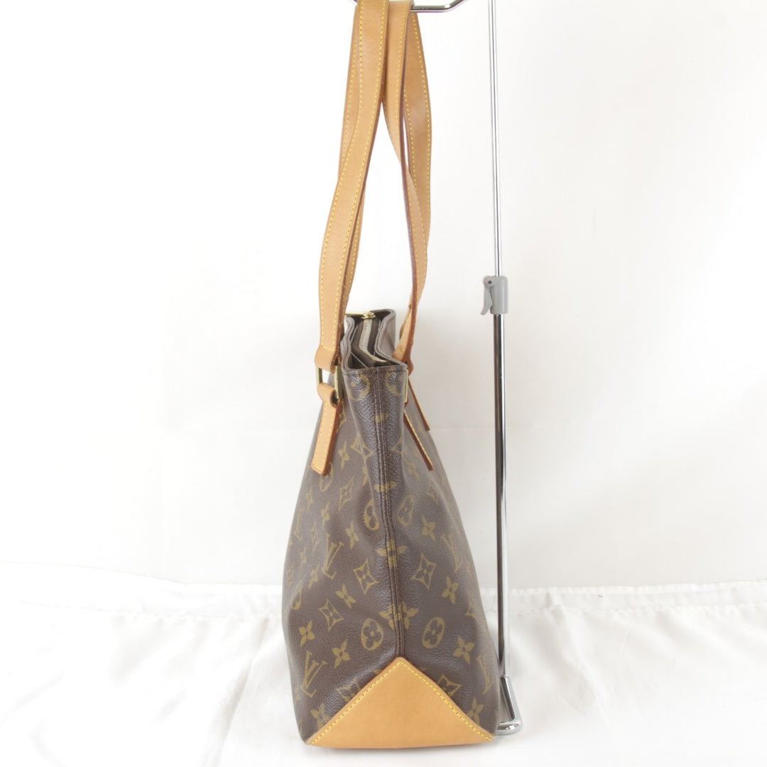 良品『USED』 
LOUIS VUITTON ルイ・ヴィトン 
 カバピアノ M51148 ハンドバッグ 
モノグラムキャンバス モノグラム オーソドックスな形 染み少なめ