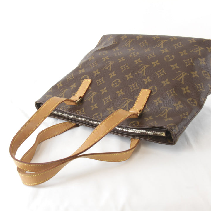 良品『USED』 
LOUIS VUITTON ルイ・ヴィトン 
 カバピアノ M51148 ハンドバッグ 
モノグラムキャンバス モノグラム オーソドックスな形 染み少なめ