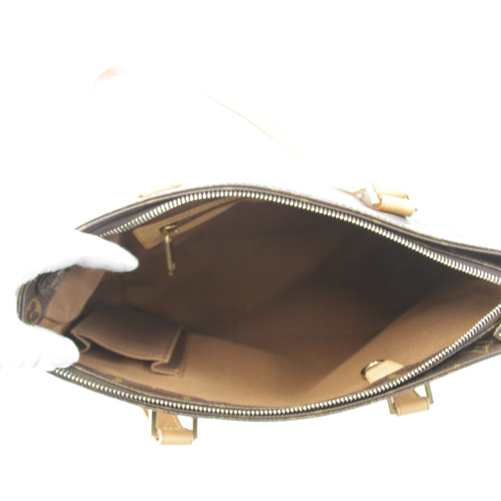 良品『USED』 
LOUIS VUITTON ルイ・ヴィトン 
 カバピアノ M51148 ハンドバッグ 
モノグラムキャンバス モノグラム オーソドックスな形 染み少なめ
