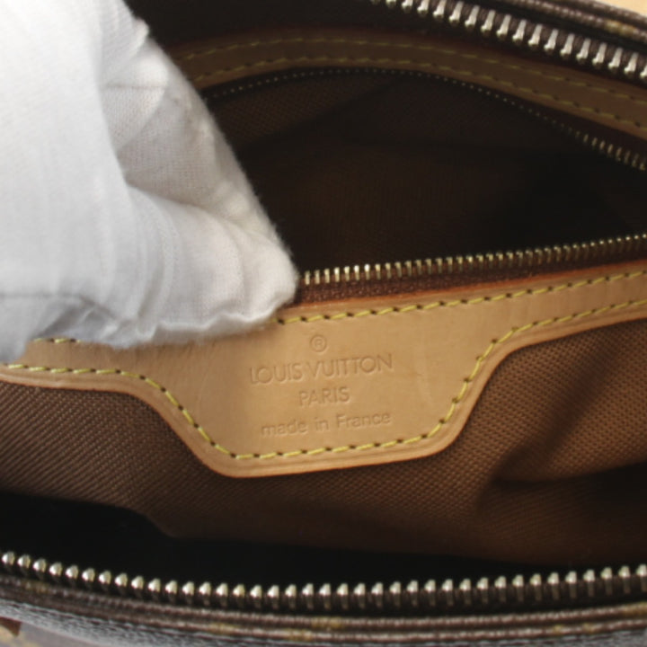 良品『USED』 
LOUIS VUITTON ルイ・ヴィトン 
 カバピアノ M51148 ハンドバッグ 
モノグラムキャンバス モノグラム オーソドックスな形 染み少なめ