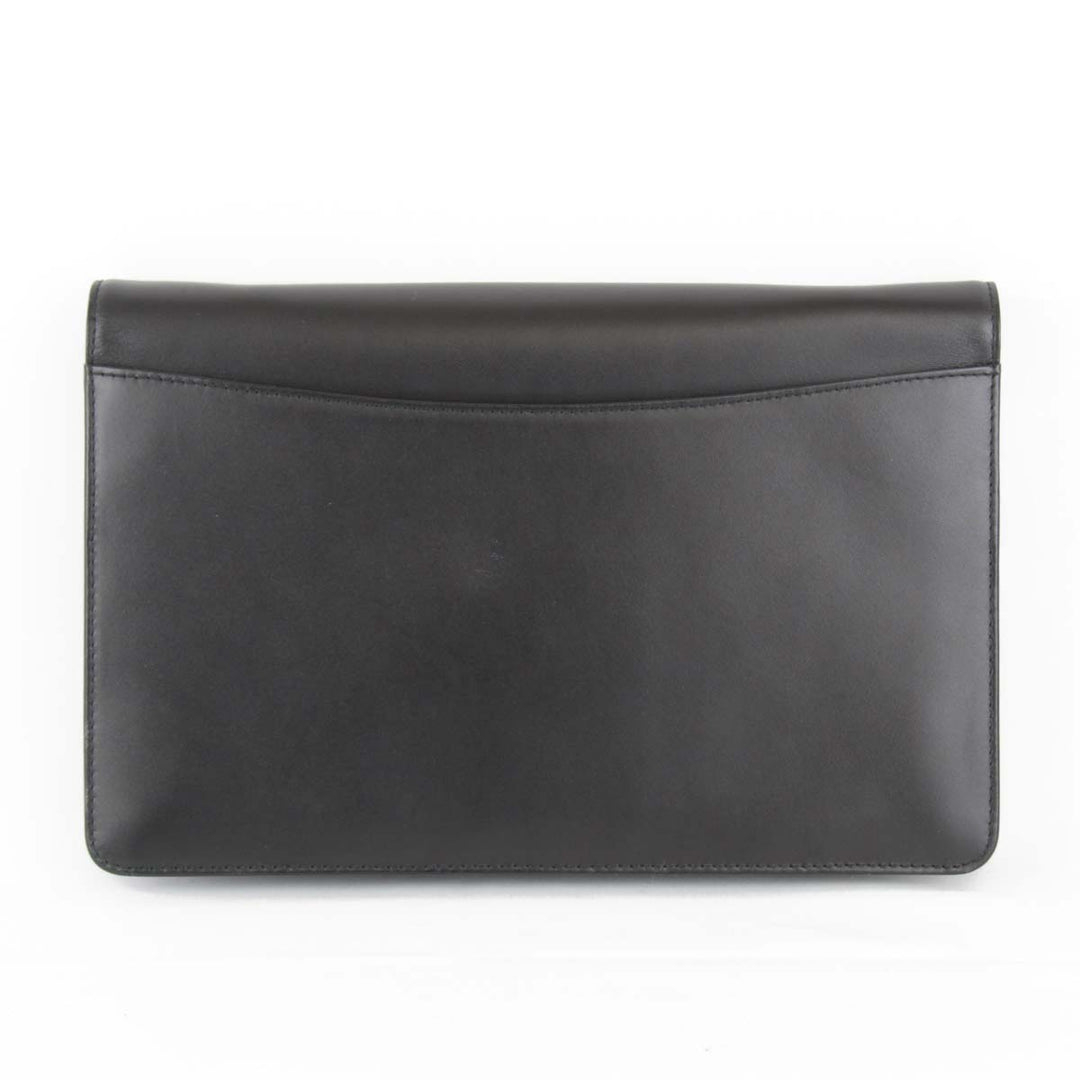 良品『USED』 
Dunhill ダンヒル 
 セカンドバッグ 
レザー ブラック