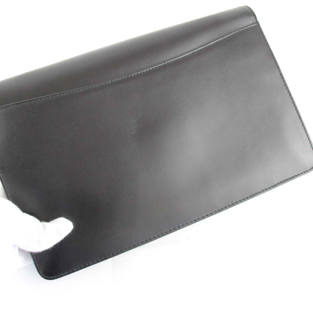 良品『USED』 
Dunhill ダンヒル 
 セカンドバッグ 
レザー ブラック