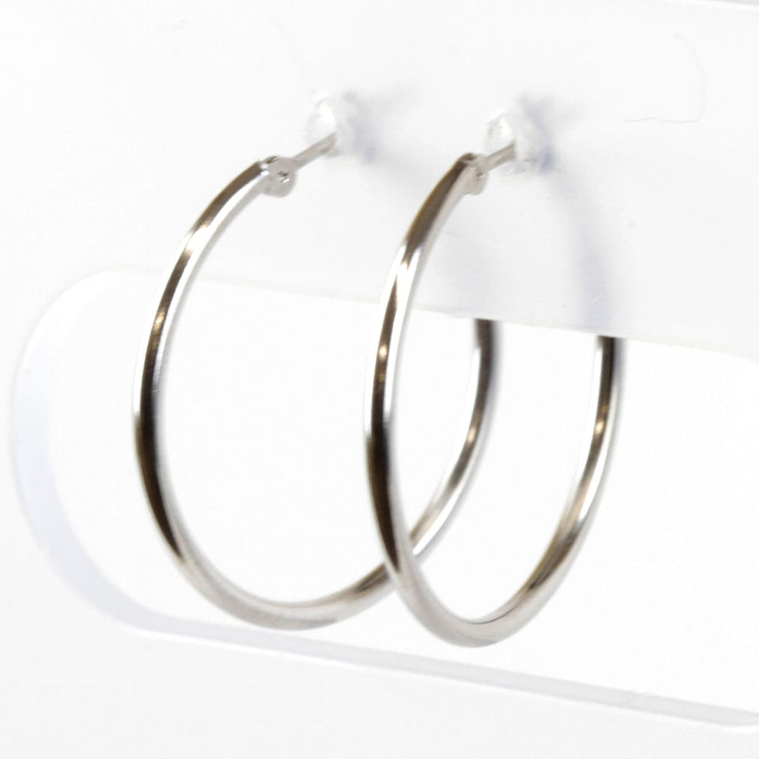 美品『USED』 K14WG 
 フープ ピアス
 1.3g