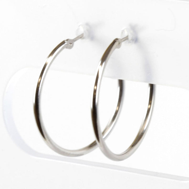 美品『USED』 K14WG 
 フープ ピアス
 1.3g