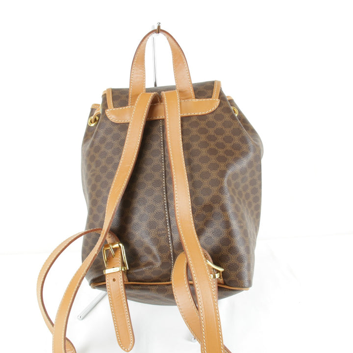 『USED』 
CELINE セリーヌ 
 C.E06-1 リュック・デイパック 
PVCコーティングキャンバス/レザー ブラウン