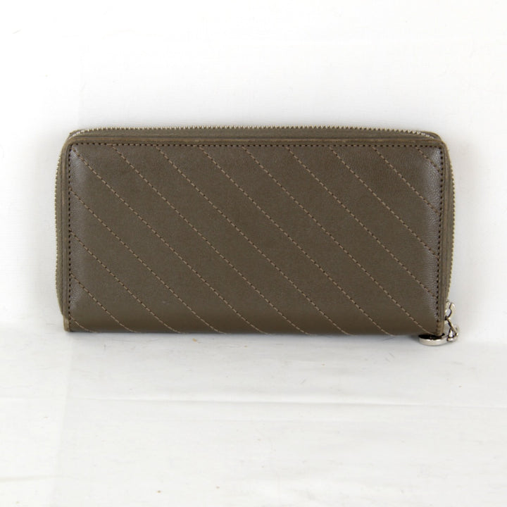 『USED』 
GUCCI グッチ 
 ブロンディ ラウンドジップウォレット 760312・496334 長財布 
レザー ブラウン