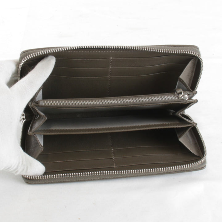 『USED』 
GUCCI グッチ 
 ブロンディ ラウンドジップウォレット 760312・496334 長財布 
レザー ブラウン