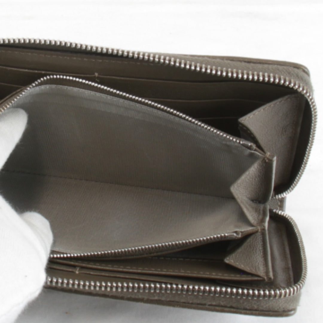『USED』 
GUCCI グッチ 
 ブロンディ ラウンドジップウォレット 760312・496334 長財布 
レザー ブラウン