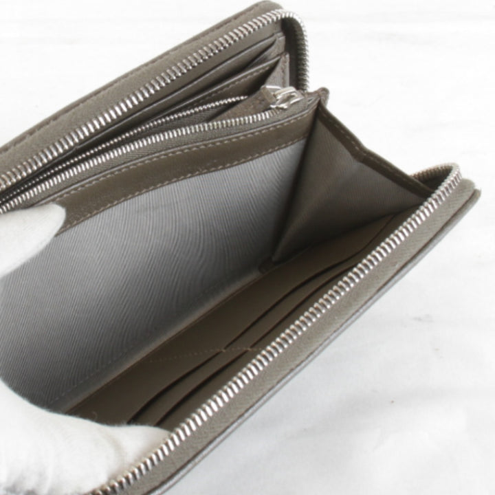 『USED』 
GUCCI グッチ 
 ブロンディ ラウンドジップウォレット 760312・496334 長財布 
レザー ブラウン