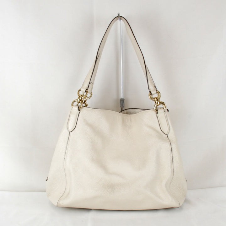 『USED』 
COACH コーチ 
 80268 トートバッグ 
レザー ホワイト