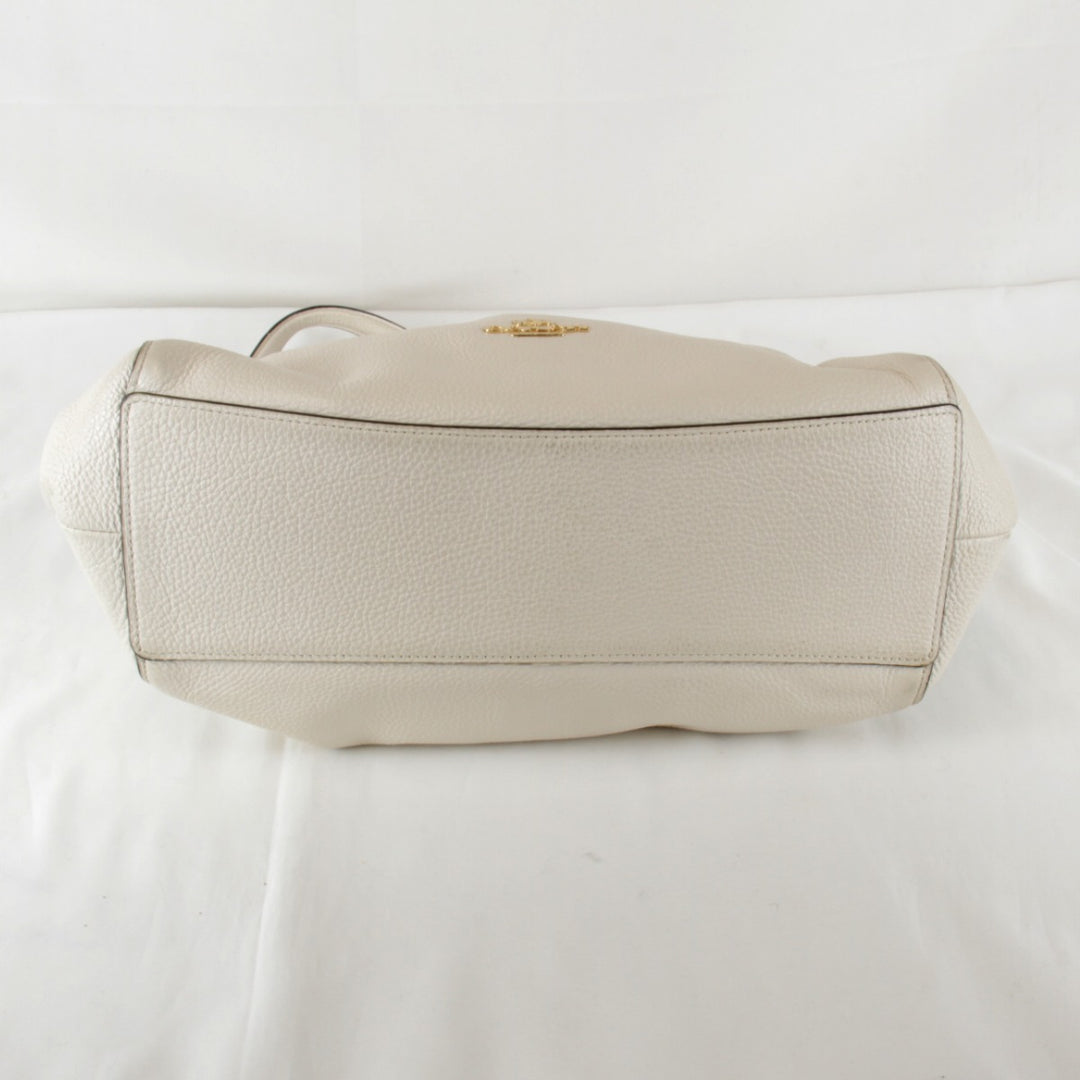 『USED』 
COACH コーチ 
 80268 トートバッグ 
レザー ホワイト