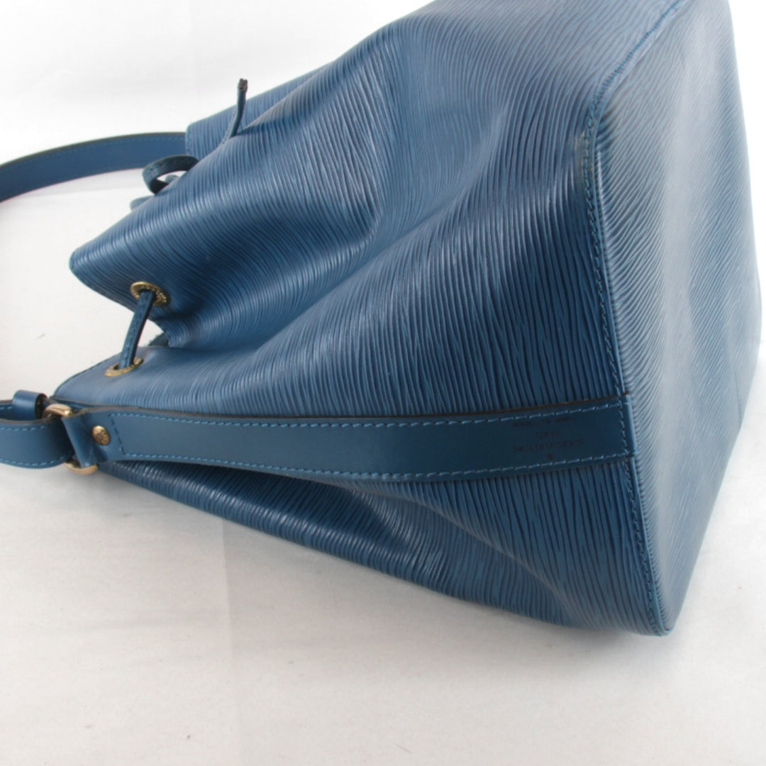 『USED』 
LOUIS VUITTON ルイ・ヴィトン 
 プチノエ 巾着 M44105 ショルダーバッグ 
エピレザー ブルー