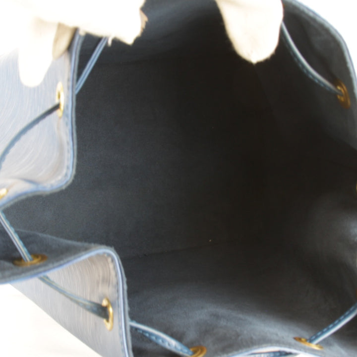 『USED』 
LOUIS VUITTON ルイ・ヴィトン 
 プチノエ 巾着 M44105 ショルダーバッグ 
エピレザー ブルー