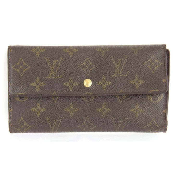 『USED』 
LOUIS VUITTON ルイ・ヴィトン 
 ポルトトレゾール・インターナショナル  M61215 長財布 
モノグラムキャンバス モノグラム