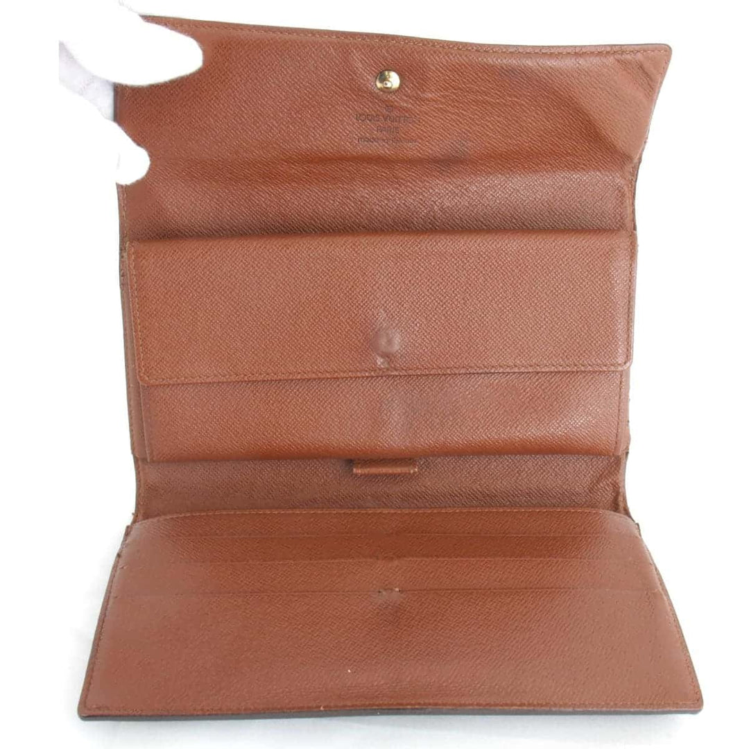『USED』 
LOUIS VUITTON ルイ・ヴィトン 
 ポルトトレゾール・インターナショナル  M61215 長財布 
モノグラムキャンバス モノグラム