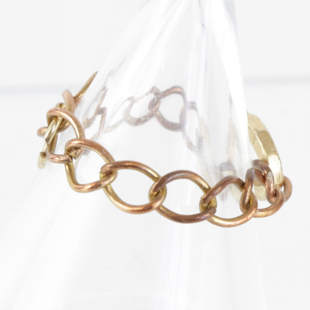 『USED』 メタル 
CHANEL  ココマーク チェーンリング 一部破損あり リング・指輪