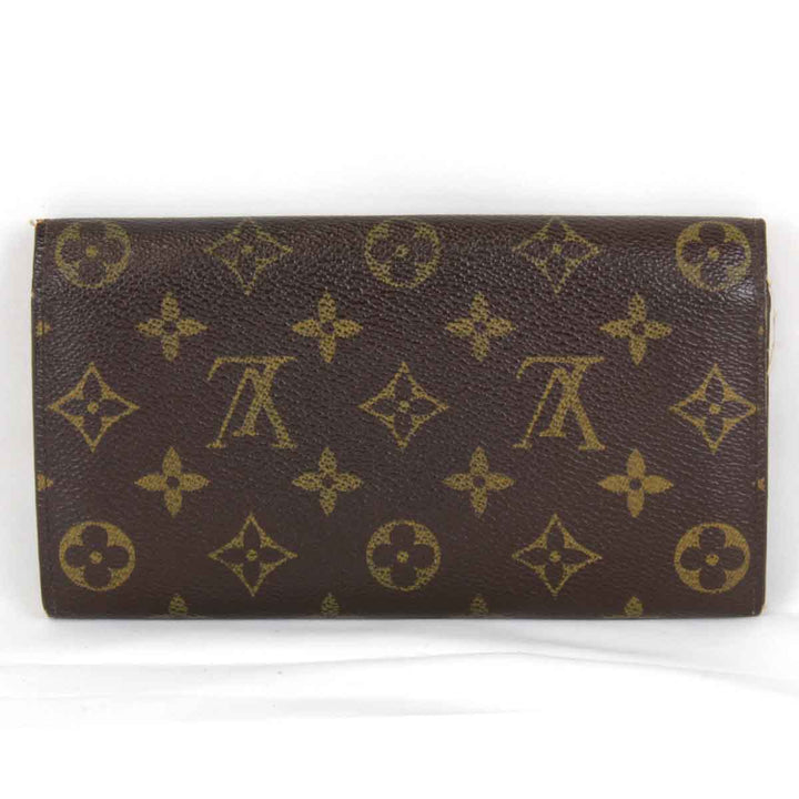 『USED』 
LOUIS VUITTON ルイ・ヴィトン 
 ポルトモネクレディ M61725 長財布 
モノグラムキャンバス ブラウン