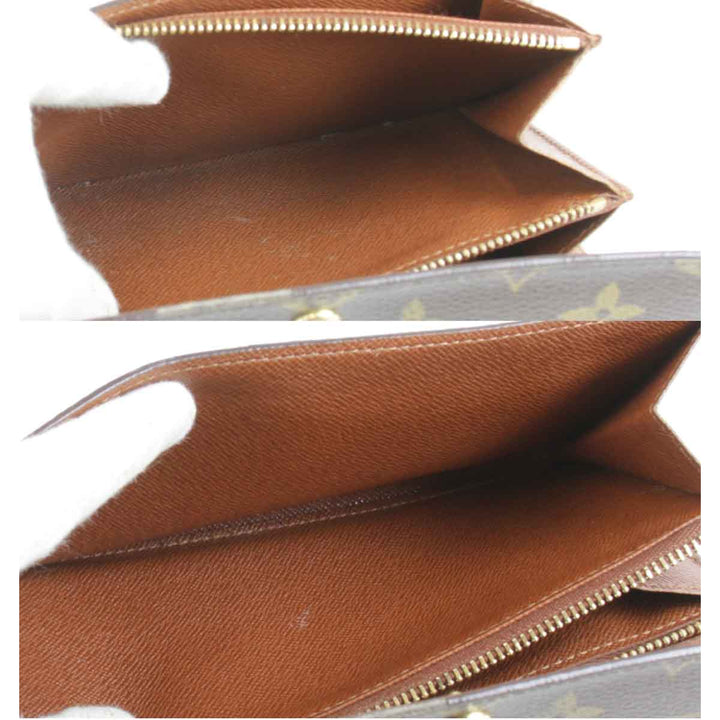 『USED』 
LOUIS VUITTON ルイ・ヴィトン 
 ポルトモネクレディ M61725 長財布 
モノグラムキャンバス ブラウン
