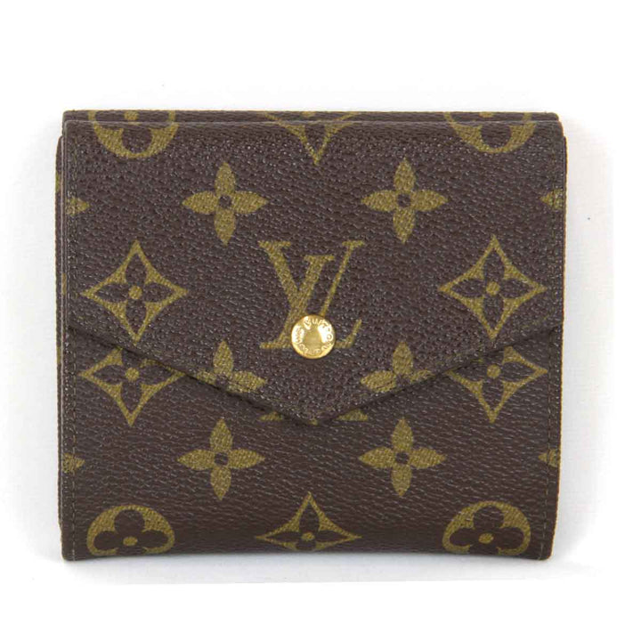 『USED』 
LOUIS VUITTON ルイ・ヴィトン 
 ポルトモネカルトクレディ M61660 二つ折り財布 
モノグラムキャンバス ブラウン