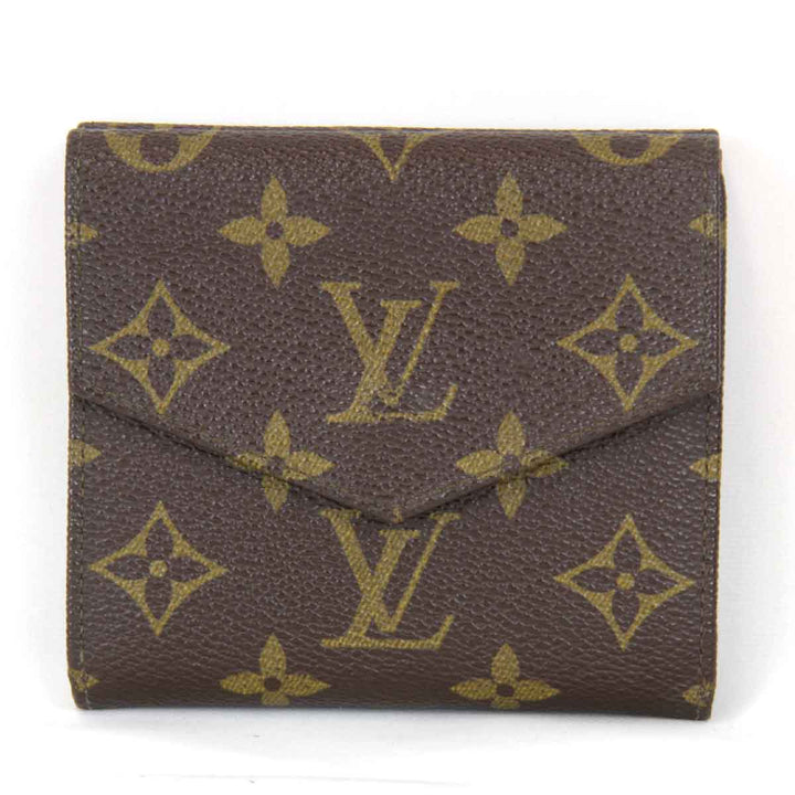 『USED』 
LOUIS VUITTON ルイ・ヴィトン 
 ポルトモネカルトクレディ M61660 二つ折り財布 
モノグラムキャンバス ブラウン