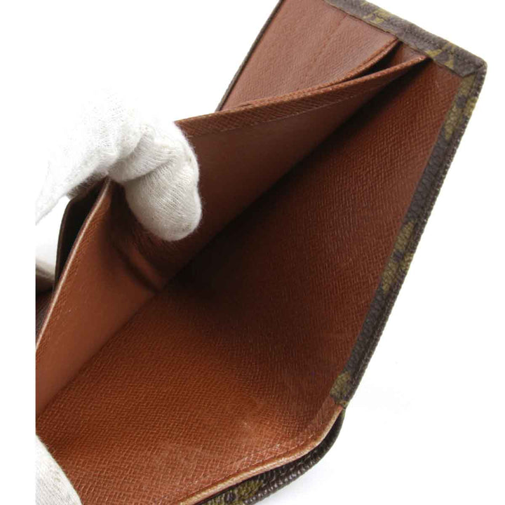 『USED』 
LOUIS VUITTON ルイ・ヴィトン 
 ポルトモネカルトクレディ M61660 二つ折り財布 
モノグラムキャンバス ブラウン
