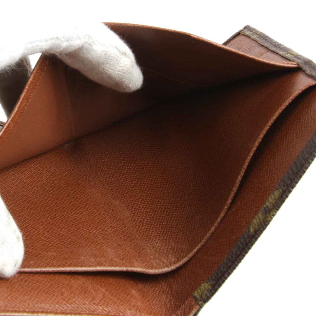 『USED』 
LOUIS VUITTON ルイ・ヴィトン 
 ポルトモネカルトクレディ M61660 二つ折り財布 
モノグラムキャンバス ブラウン