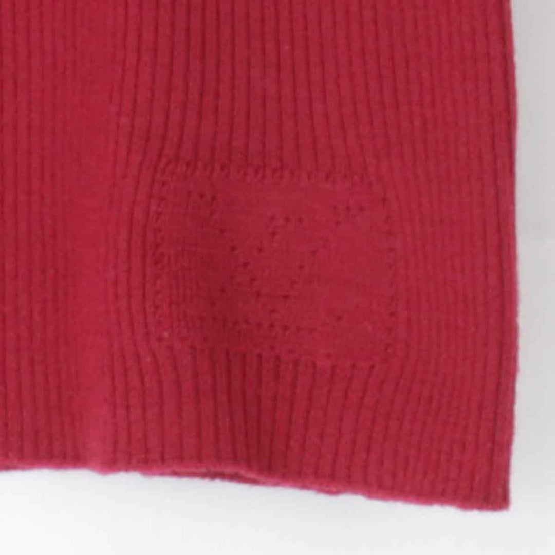良品『USED』 
LOUIS VUITTON ルイ・ヴィトン 
 リブサマーニット ニット 
 ワインレッド
