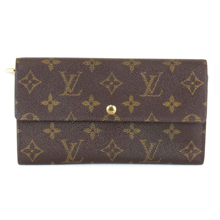 『USED』 
LOUIS VUITTON ルイ・ヴィトン 
 長財布 
モノグラムキャンバス ブラウン