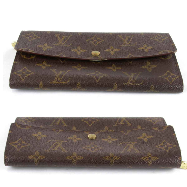 『USED』 
LOUIS VUITTON ルイ・ヴィトン 
 長財布 
モノグラムキャンバス ブラウン