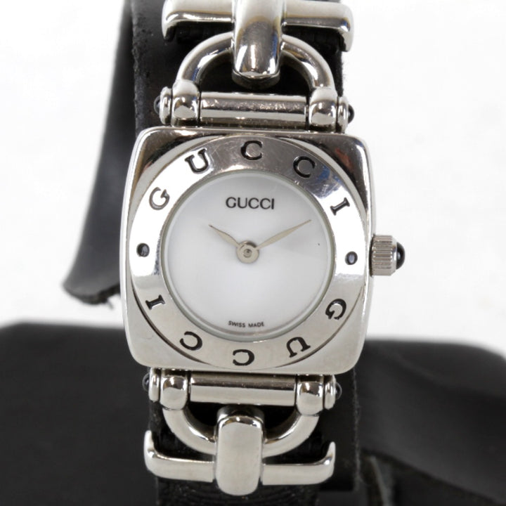 良品『USED』 
GUCCI ホースビット クオーツ 6300L 
腕時計
 クォーツ レディース