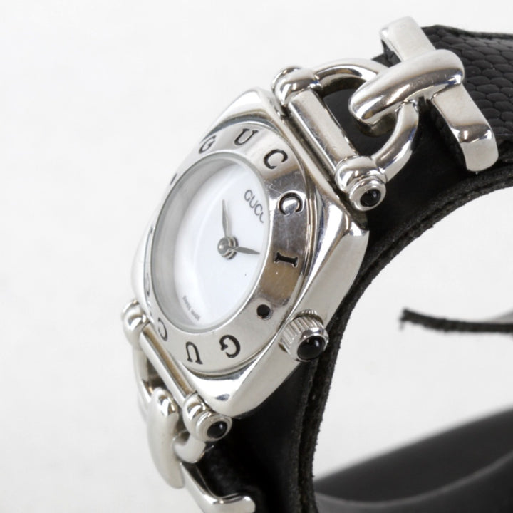 良品『USED』 
GUCCI ホースビット クオーツ 6300L 
腕時計
 クォーツ レディース