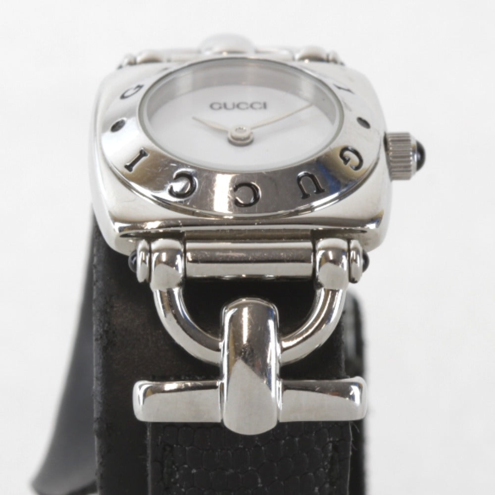 良品『USED』 
GUCCI ホースビット クオーツ 6300L 
腕時計
 クォーツ レディース