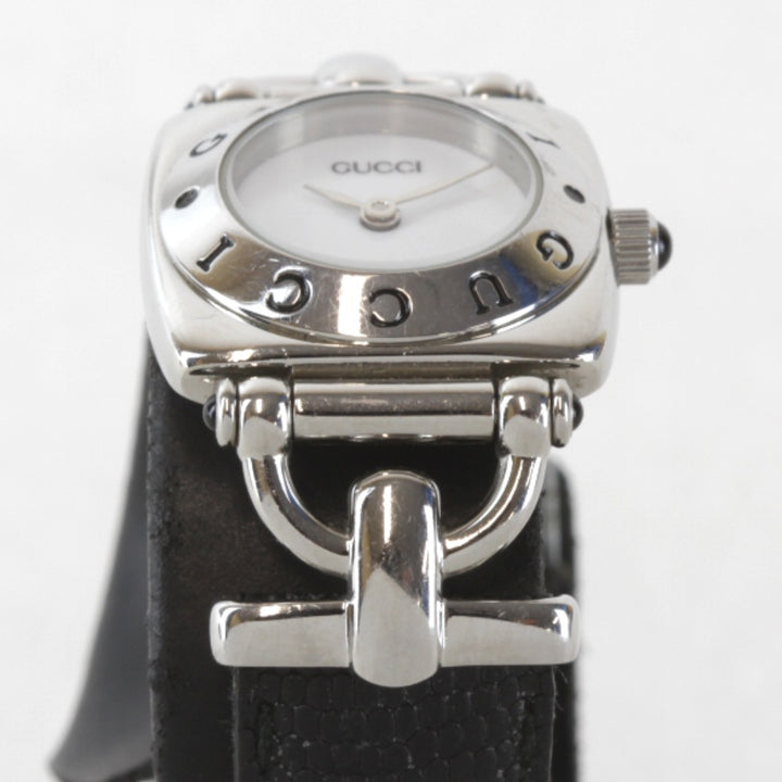 良品『USED』 
GUCCI ホースビット クオーツ 6300L 
腕時計
 クォーツ レディース