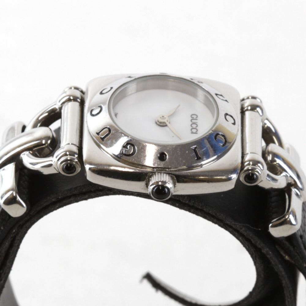 良品『USED』 
GUCCI ホースビット クオーツ 6300L 
腕時計
 クォーツ レディース