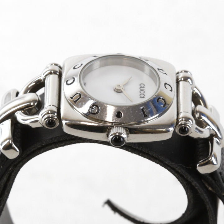 良品『USED』 
GUCCI ホースビット クオーツ 6300L 
腕時計
 クォーツ レディース