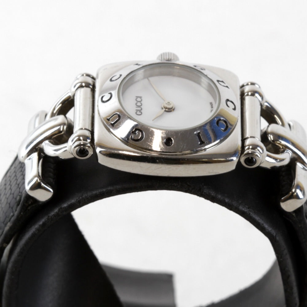 良品『USED』 
GUCCI ホースビット クオーツ 6300L 
腕時計
 クォーツ レディース