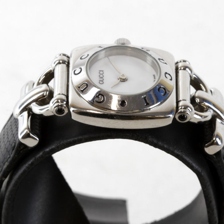 良品『USED』 
GUCCI ホースビット クオーツ 6300L 
腕時計
 クォーツ レディース