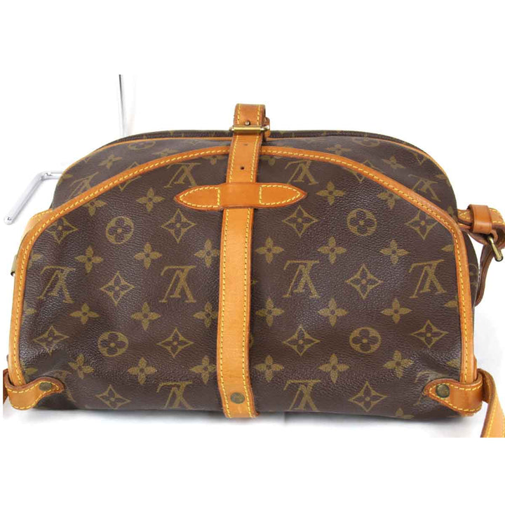 『USED』 
LOUIS VUITTON ルイ・ヴィトン 
 ソミュール30 M42256 ショルダーバッグ 
モノグラムキャンバス ブラウン