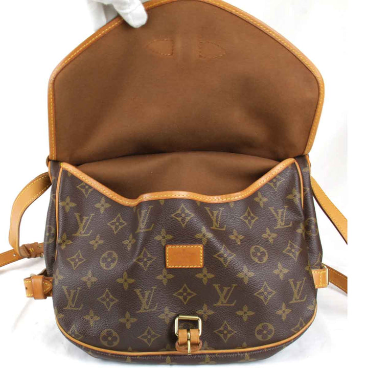 『USED』 
LOUIS VUITTON ルイ・ヴィトン 
 ソミュール30 M42256 ショルダーバッグ 
モノグラムキャンバス ブラウン