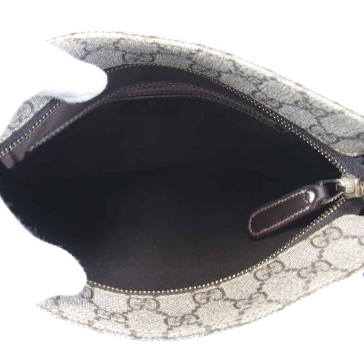 美品『USED』 
GUCCI グッチ 
 201538 204046 ショルダーバッグ 
GGスプリームキャンバス ベージュ