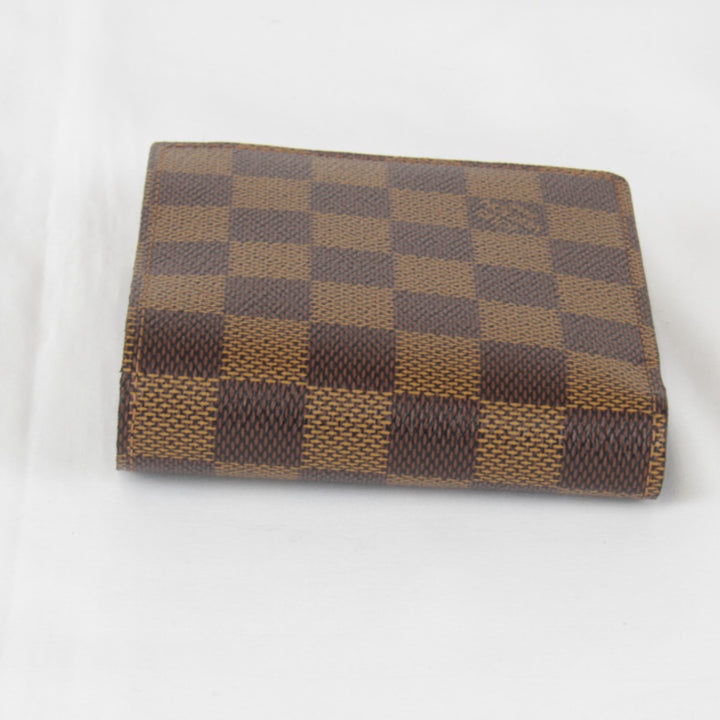 美品『USED』 
LOUIS VUITTON ルイ・ヴィトン 
 ポルトフォイユ マルコ N61675 二つ折り財布 
ダミエキャンバス ブラウン