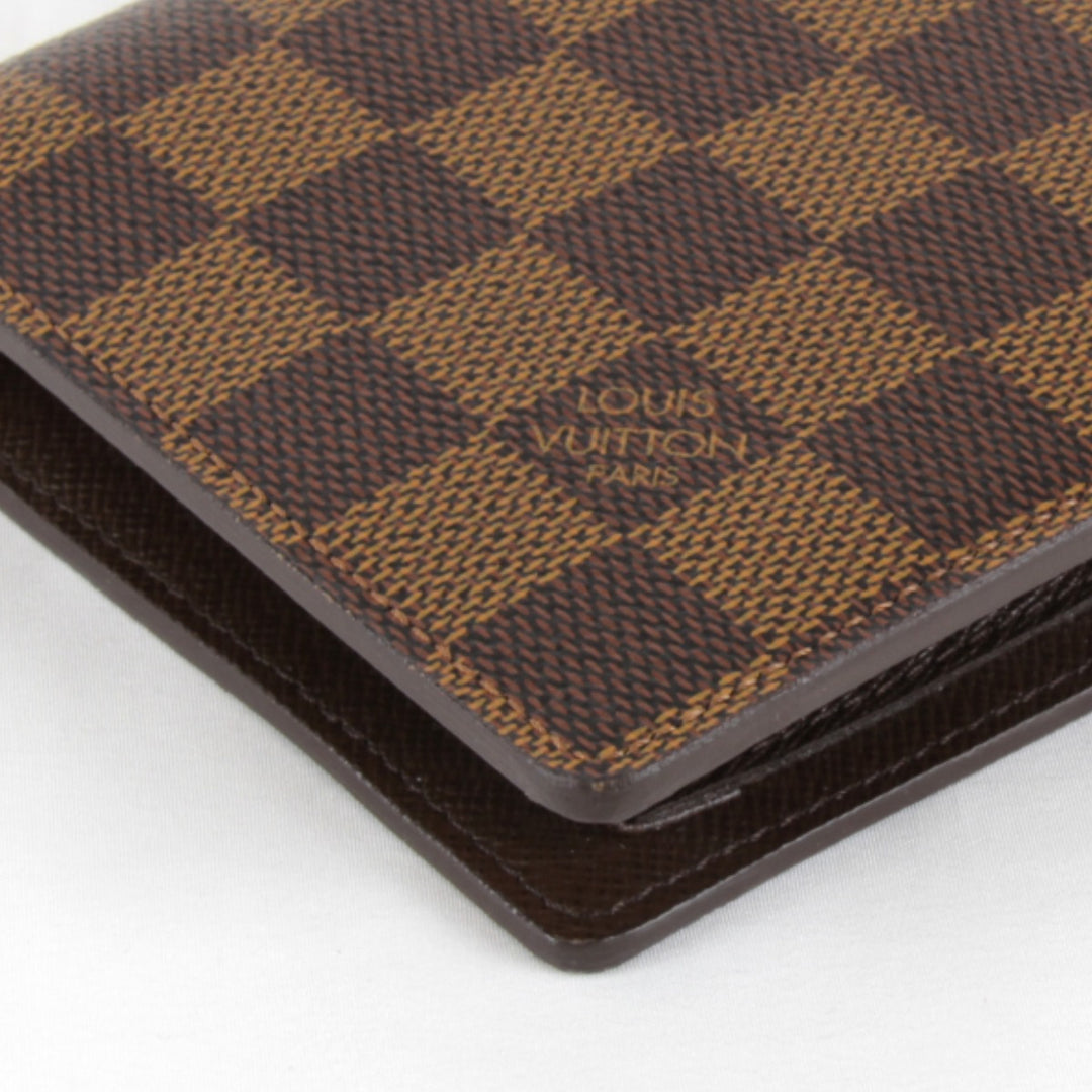 美品『USED』 
LOUIS VUITTON ルイ・ヴィトン 
 ポルトフォイユ マルコ N61675 二つ折り財布 
ダミエキャンバス ブラウン